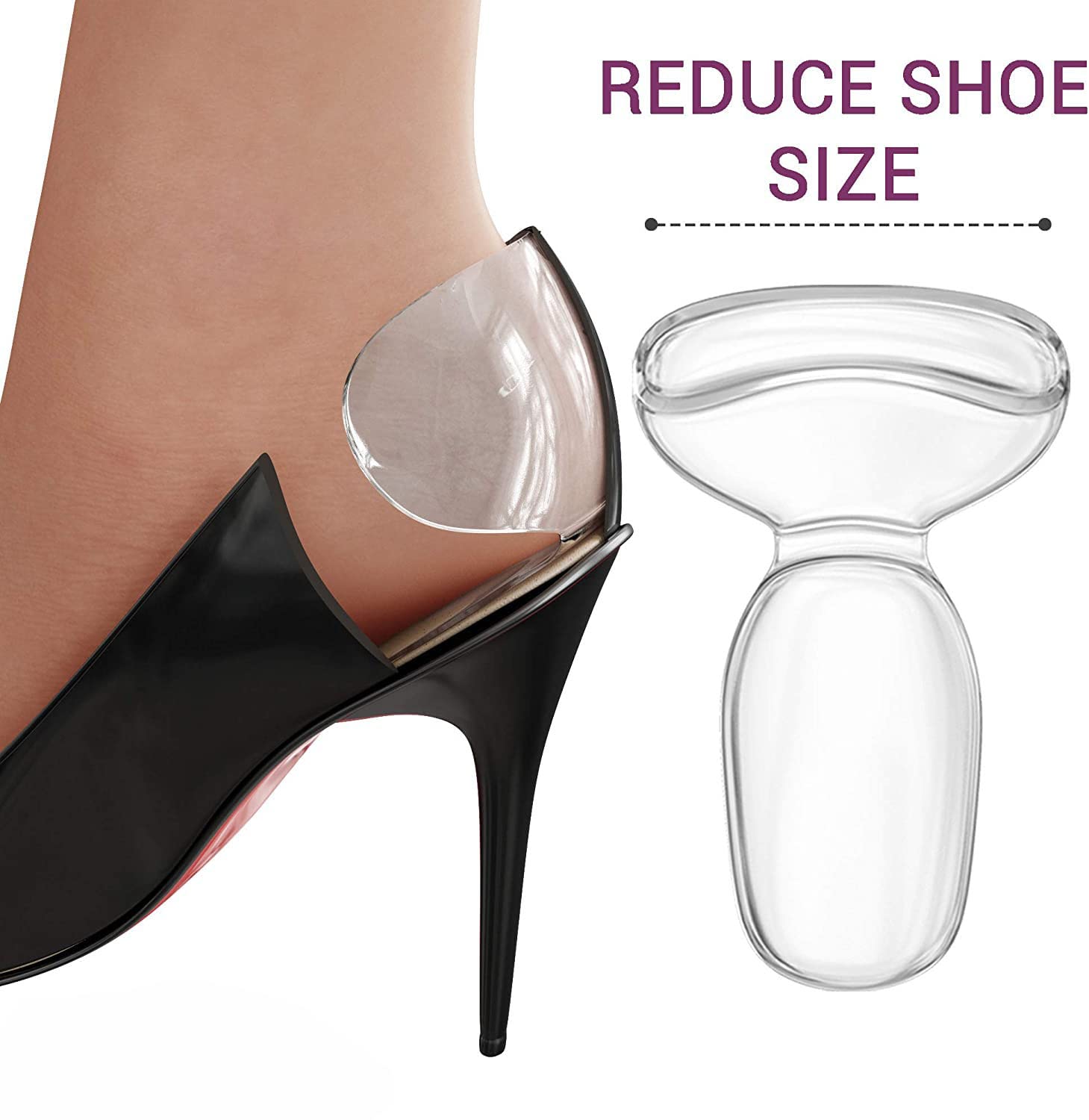 PALAY 2 Paris Heel Cushion Inserts Insoles for Women Heel Pads For Shoes Too Big Insole Heel Protectors Gel Heel Grips for Men Loose Shoes Comfort PALAY 2 Paris Heel Cushion Inserts Insoles for Women Heel Pads For Shoes Too Big Insole Heel Protectors Gel Heel Grips for Men Loose Shoes Comfort
